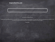 Tablet Screenshot of mujeresbonitas.com